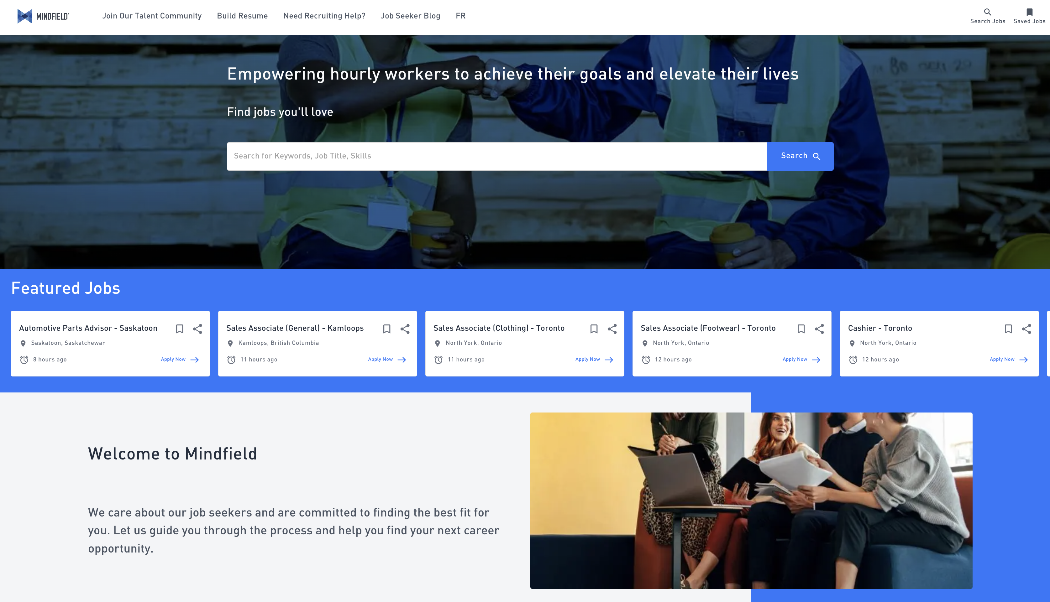 best career site Mindfield